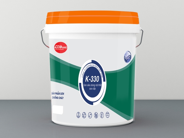 SƠN SIÊU BÓNG NỘI THẤT CAO CẤP K330 - 5L