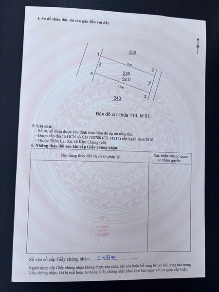 BÁN ĐẤT LAI XÁ HOÀI DỨC HÀ NỘI