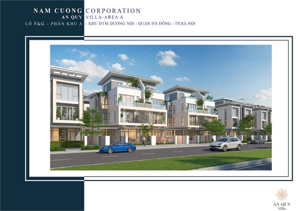 BIỆT THỰ SONG LẬP MẪU SL-7.1 - LÔ F08-L07 - AN QUÝ VILLA