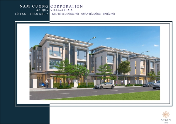 BIỆT THỰ SONG LẬP MẪU SL-5.1A - LÔ F09-L11 - AN QUÝ VILLA