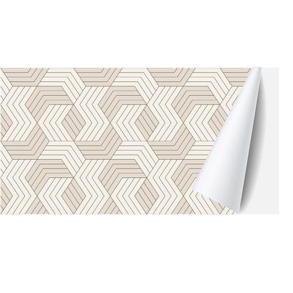 Decal Dán Bếp Họa Tiết Gạch Mosaic Xương Cá Cao Cấp