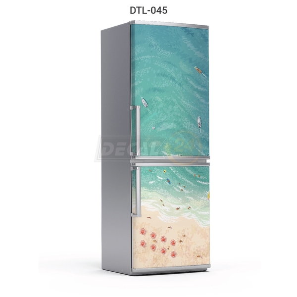 Decal dán tủ lạnh DTL-045