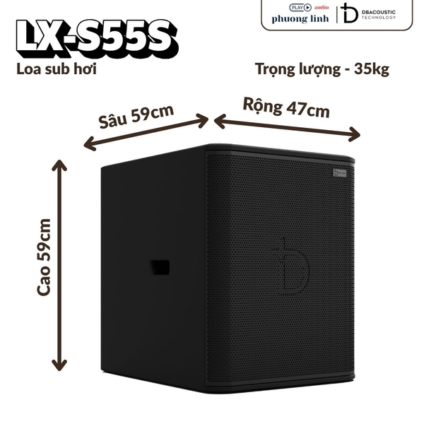 loa sub dbacoustic LX-S55s chính hãng