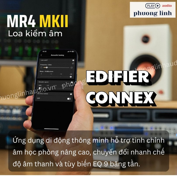 Loa Edifier MR4 MKII - app edifier connex