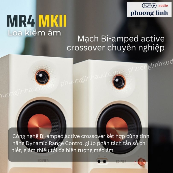 Loa Edifier MR4 MKII - bi-amped active