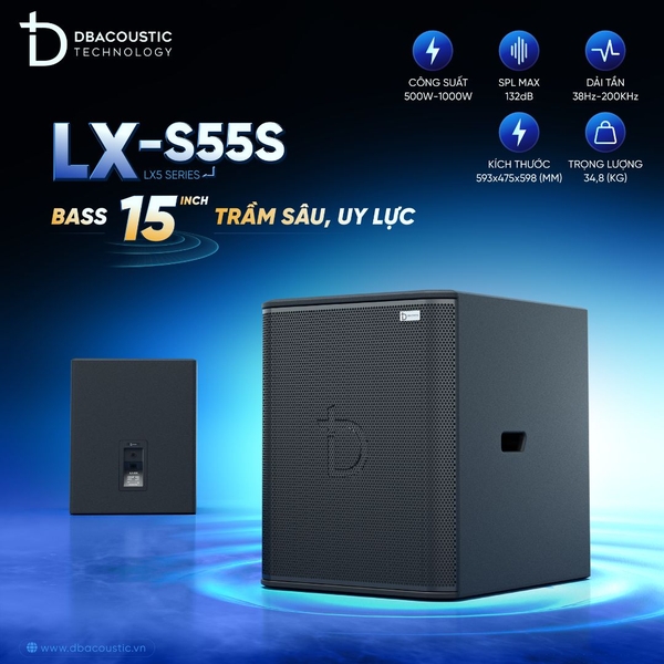 loa sub dbacoustic LX-S55s chính hãng
