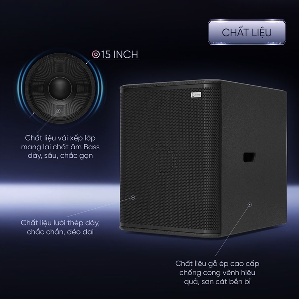loa sub dbacoustic LX-S55s chính hãng