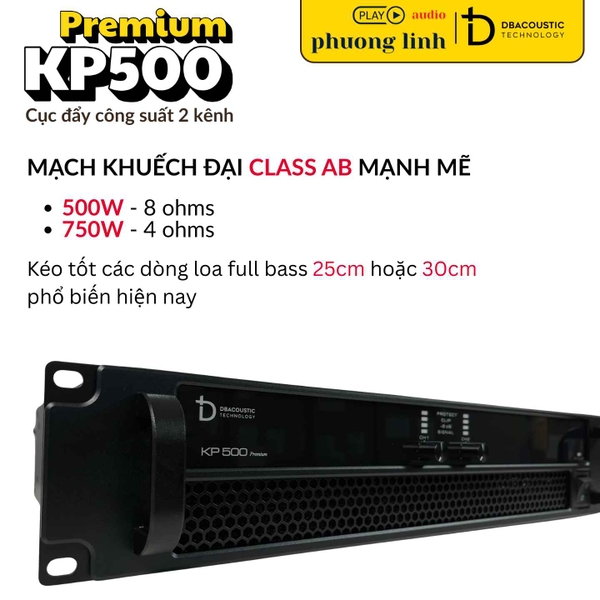 mạch công suất KP500 Class AB chuẩn