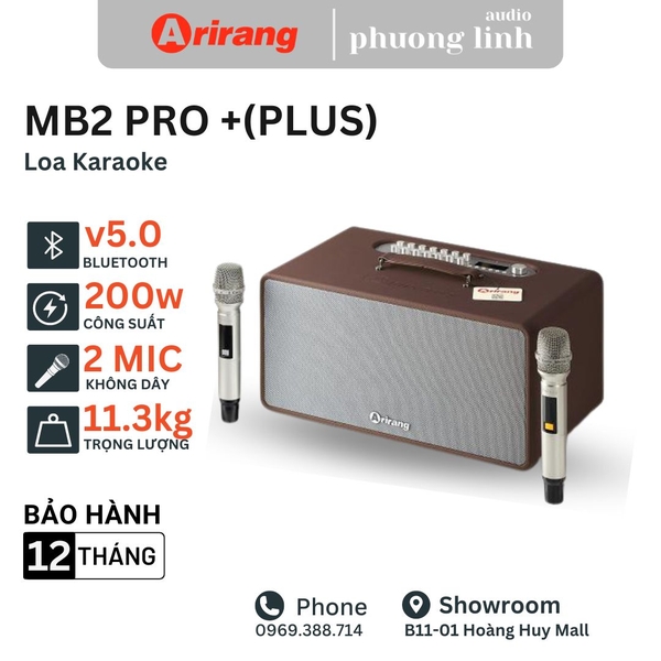 Loa Arirang MB2 + PLUS karaoke