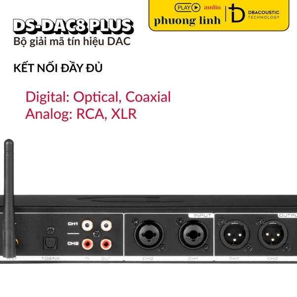 Bộ Giải Mã DAC DBacoustic DS-DAC8 PLUS