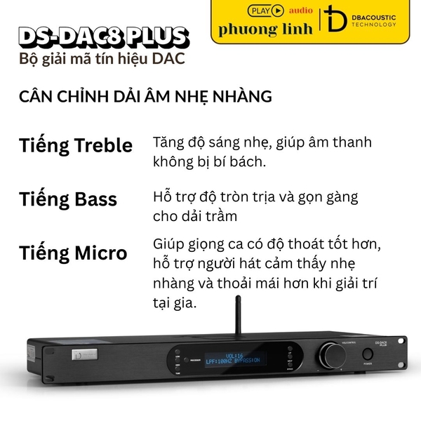 Bộ Giải Mã DAC DBacoustic DS-DAC8 PLUS