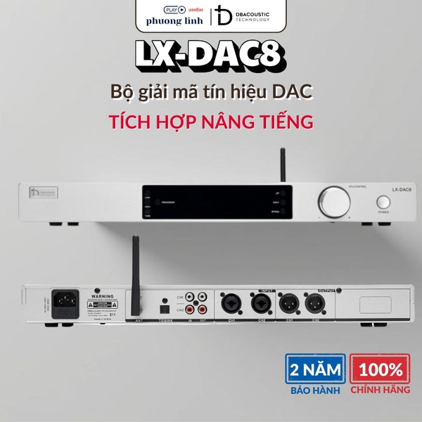 Bộ Giải Mã Dbacoustic LX-DAC8 