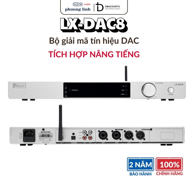 Bộ Giải Mã Dbacoustic LX-DAC8 