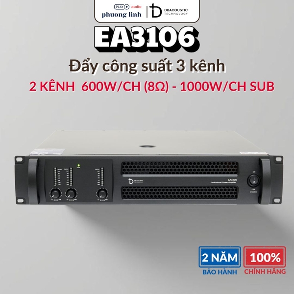 Cục đẩy công suất DBAcoustic EA3106
