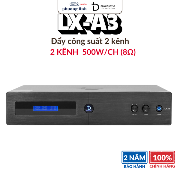 Cục đẩy công suất LX-A3 DBacoustic