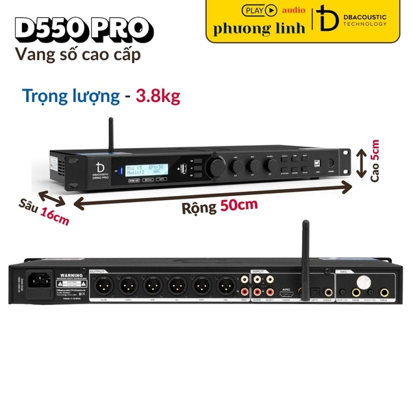 Vang số DBACOUSTIC D550 PRO