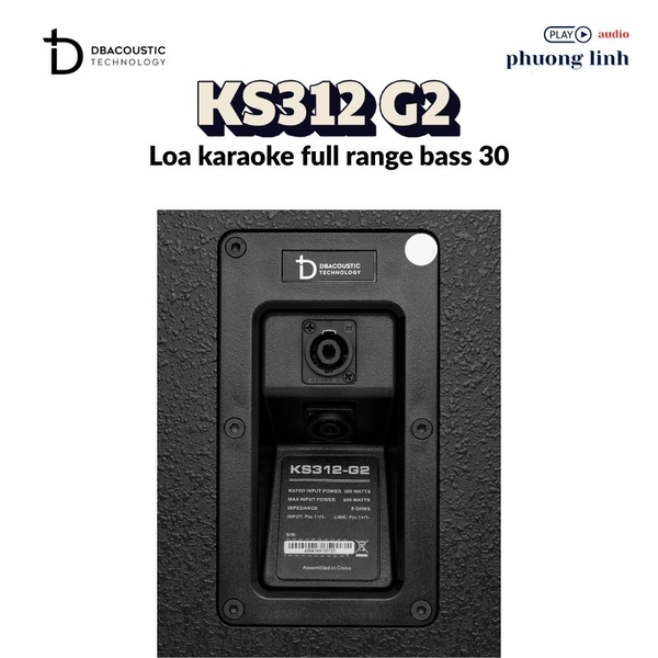 Loa dbacoustic KS312 G2 - dan karaoke gia dinh - Hai Phong