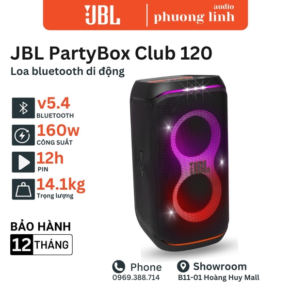 Loa JBL PartyBox Club 120