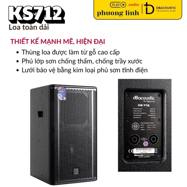 Loa DBacoustic KS712
