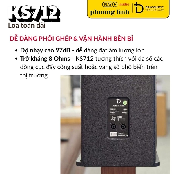Loa DBacoustic KS712