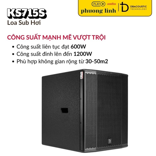 Loa sub hơi Dbacoustic KS715S