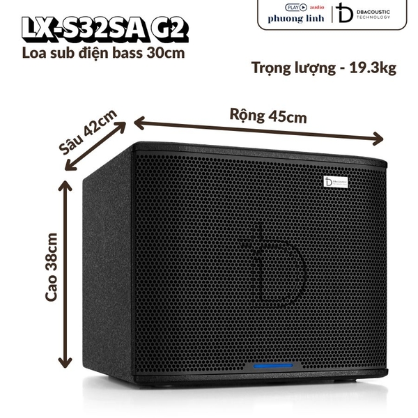Loa Sub Điện DBacoustic LX-S32SA G2