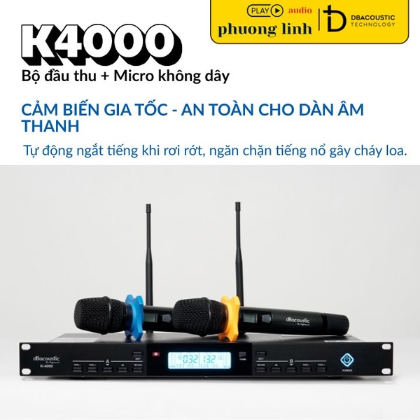 Micro không dây DBacoustic K4000