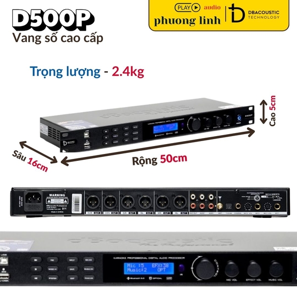 Vang số DBAcoustic D500P