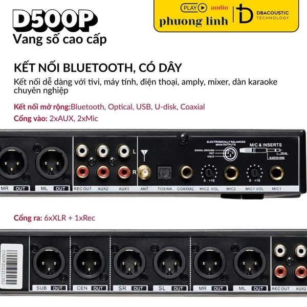 Vang số DBAcoustic D500P