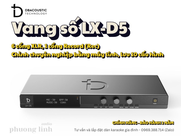 Vang số dbacoustic lx-D5 Hai Phong