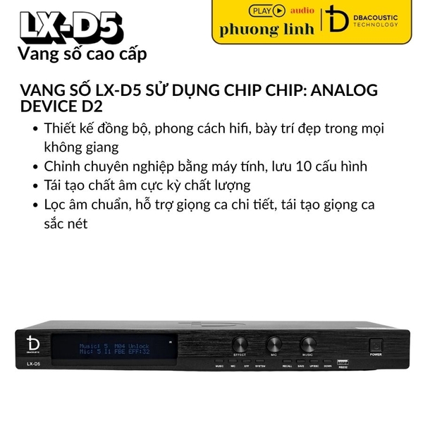 Vang số Dbacoustic LX-D5