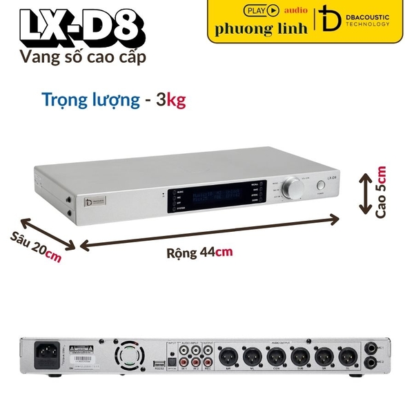 VANG SỐ DBAcoustic LX-D8