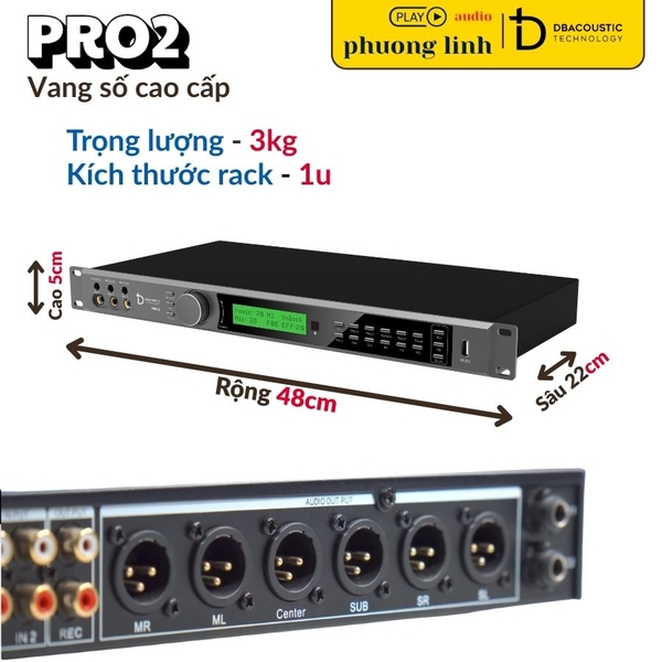 Vang Số DBacoustic PRO2