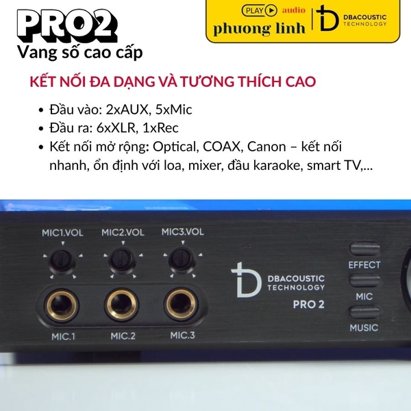 Vang Số DBacoustic PRO2