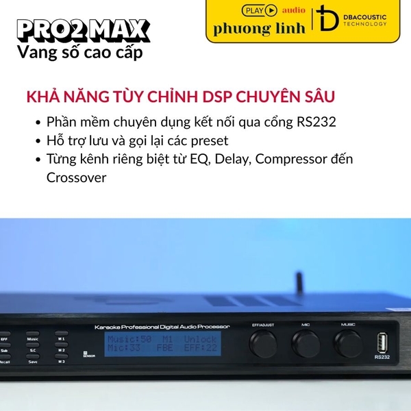 Vang DBacoustic PRO2 Max