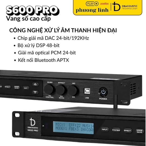 Vang số Dbacoustic S600 Pro