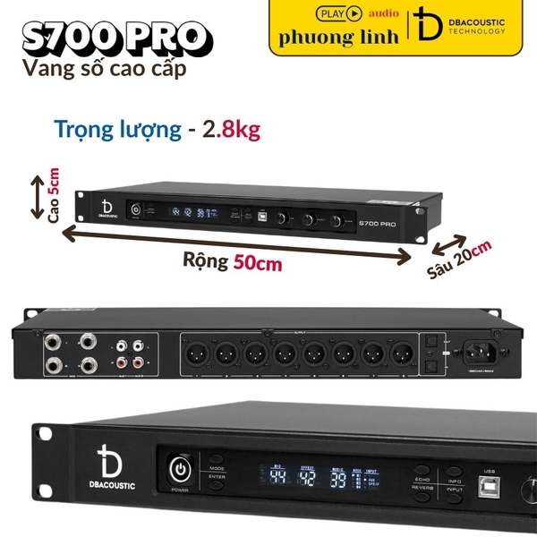 Vang số Dbacoustic S700 Pro