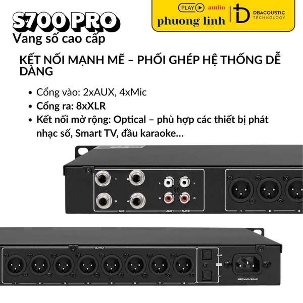 Vang số Dbacoustic S700 Pro
