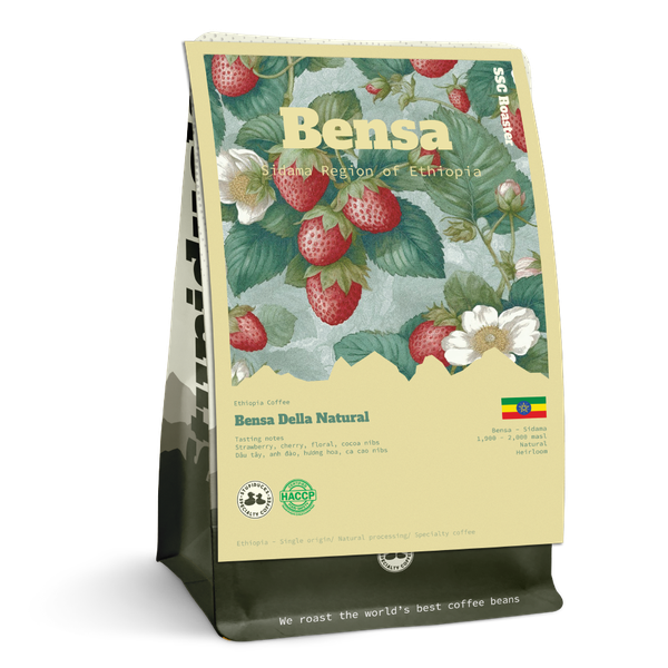 Ethiopia Heirloom Bensa Sidama Della Natural Grade 1 - Stupiducks Specialty Coffee (SSC Roaster)