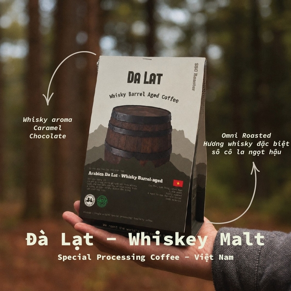 Đà Lạt whisky barrels aged Việt Nam- Stupiducks Specialty Coffee