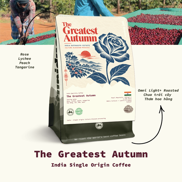 Cà Phê Ấn Độ The Greatest Autumn Culture Blossom - Stupiducks Specialty Coffee ( SSC Roaster)