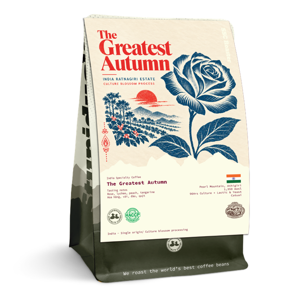 Cà Phê Ấn Độ The Greatest Autumn Culture Blossom - Stupiducks Specialty Coffee ( SSC Roaster)