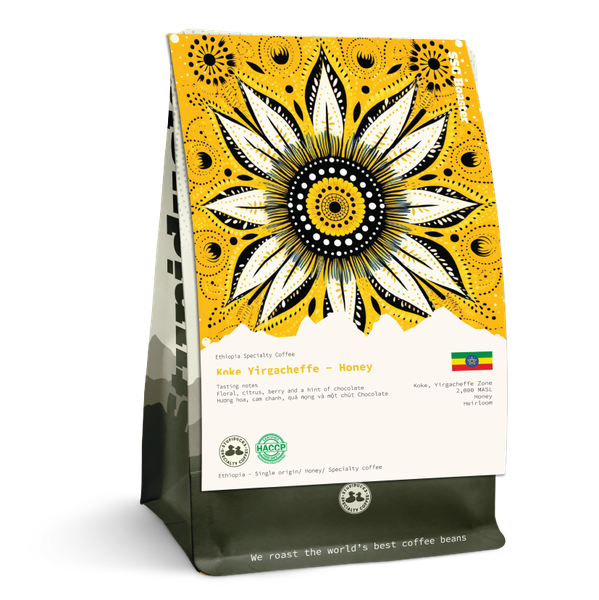 Ethiopia Koke Yirgacheffe Honey G1 - Stupiducks Specialty Coffee ( SSC Roaster)