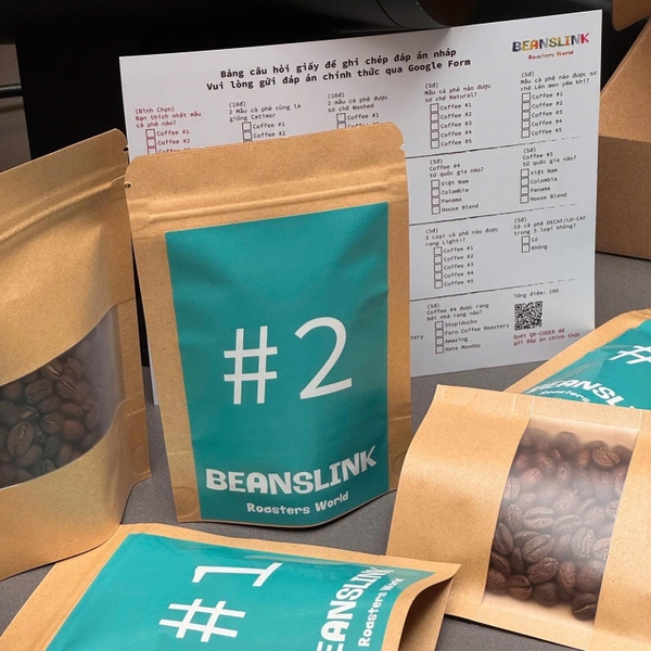 Bộ Kit Trải Nghiệm 5 Loại Cà Phê Bí Ẩn Beanslink mùa 2 - Welcome The Summer