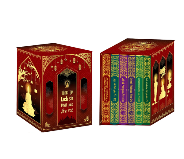 Tổng tập Lịch sử Phật giáo Ấn Độ - Bộ 6 cuốn