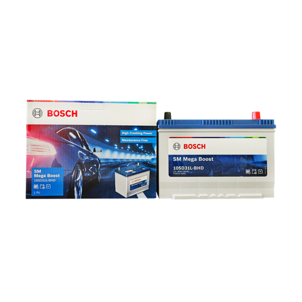 ẮC QUY BOSCH 12V - 90AH 105D31L