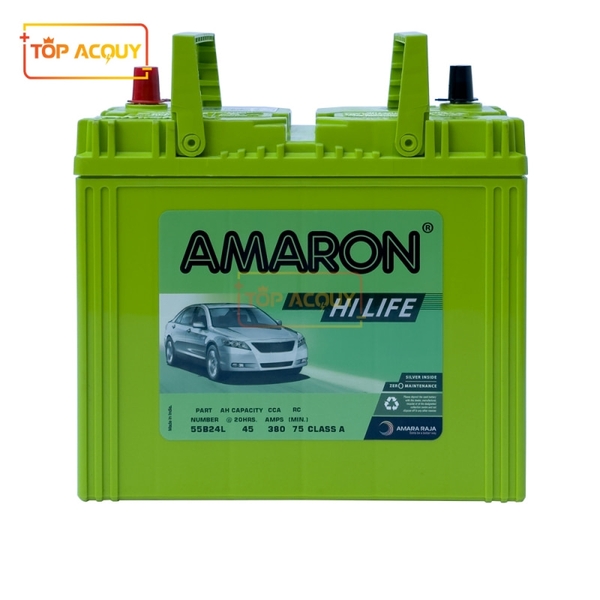 ẮC QUY AMARON HI-LIFE 55B24L 12V-45AH