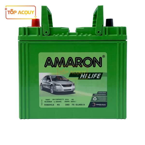 ẮC QUY AMARON 12V - 45AH HI-LIFE 55B24LS