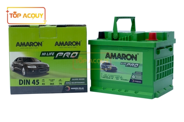 ẮC QUY AMARON PRO DIN45(L) 12V-45AH