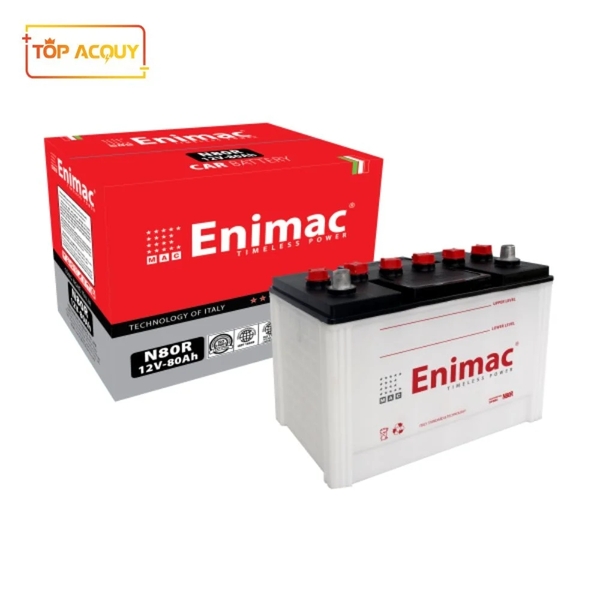 ẮC QUY ENIMAC 12V 80AH N80R